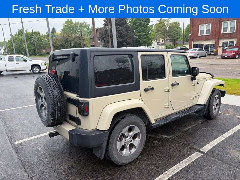 2017 Jeep Wrangler Unlimited Sahara