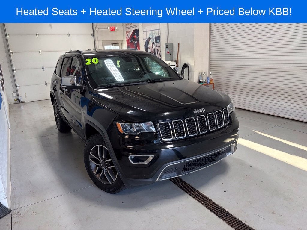 Used 2020 Jeep Grand Cherokee Limited with VIN 1C4RJFBG4LC231939 for sale in Newton Falls, OH