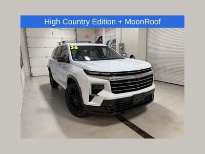 2026 Chevrolet Traverse High Country