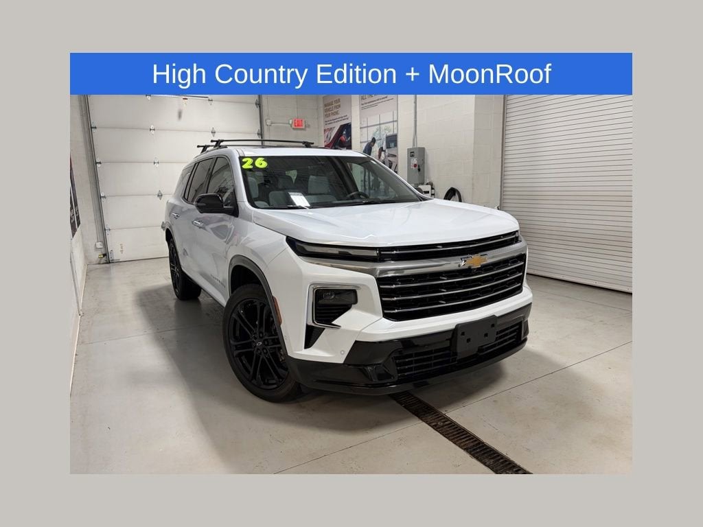 2026 Chevrolet Traverse High Country