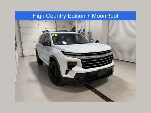 2026 Chevrolet Traverse High Country