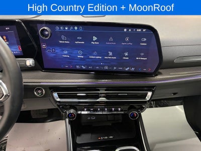2026 Chevrolet Traverse High Country