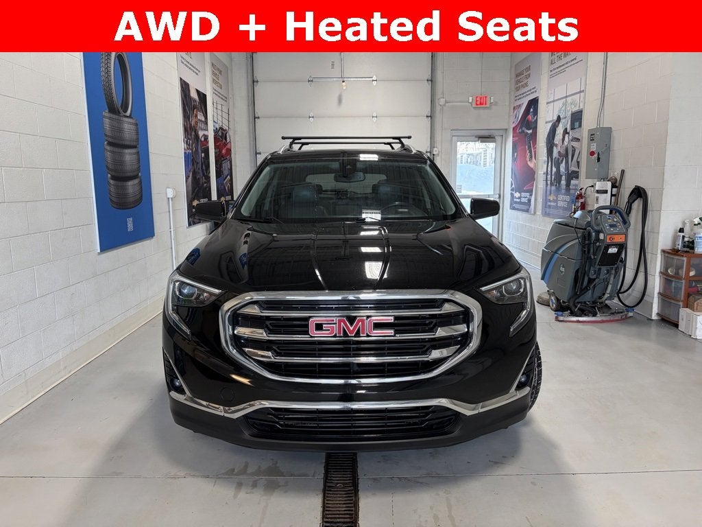 Used 2018 GMC Terrain SLT with VIN 3GKALVEXXJL253348 for sale in Newton Falls, OH