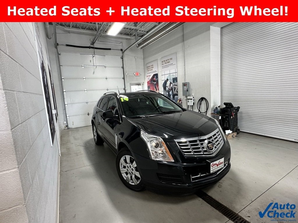 Used 2014 Cadillac SRX Luxury Collection with VIN 3GYFNBE37ES542653 for sale in Newton Falls, OH