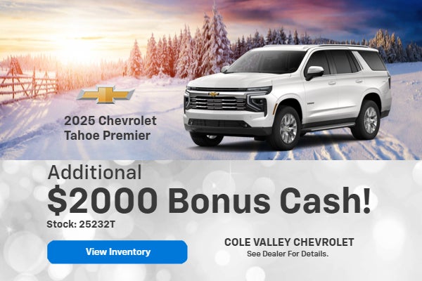 2025 Tahoe Premier