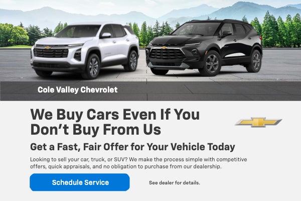 We Buy Cars Even If You Don’t Buy From Us