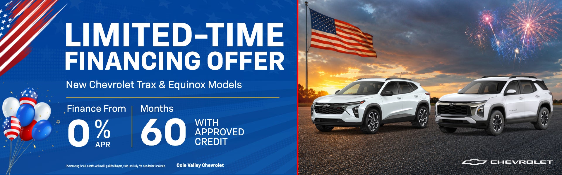 Limited-Time Financing Offer
